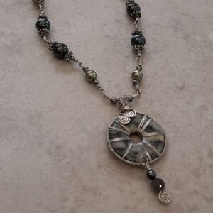 Art Fair Beaded Necklace 